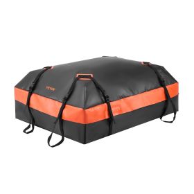 VEVOR Car Rooftop Cargo Carrier Bag, 15 Cubic Feet Car Roof Cargo Carrier