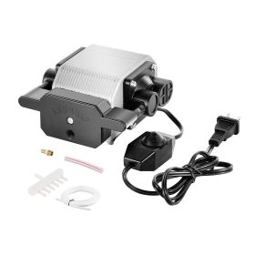 VEVOR Air Assist, Adjustable 30 L/min Airflow, Air Assist Pump Kit for Laser Cutter and Engraver, Clear Smoke and Dust, Reduce Surface Temperatur