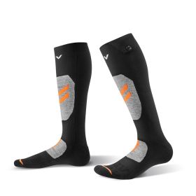 VEVOR Heated Socks, Medium Size, 5000mAh Battery Rechargeable Heating Socks with 4 Heating Levels, Electric Heated Sock with APP Control for Men